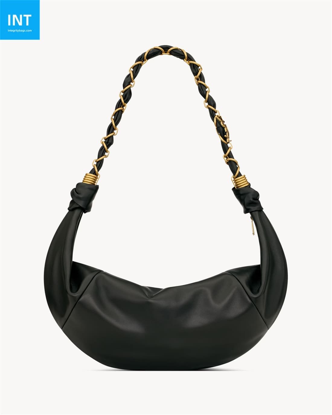 0ca719276e13459b3c9ecb9cca362802.jpg Saint Laurent AMALIA hobo in lambskin - Image 1