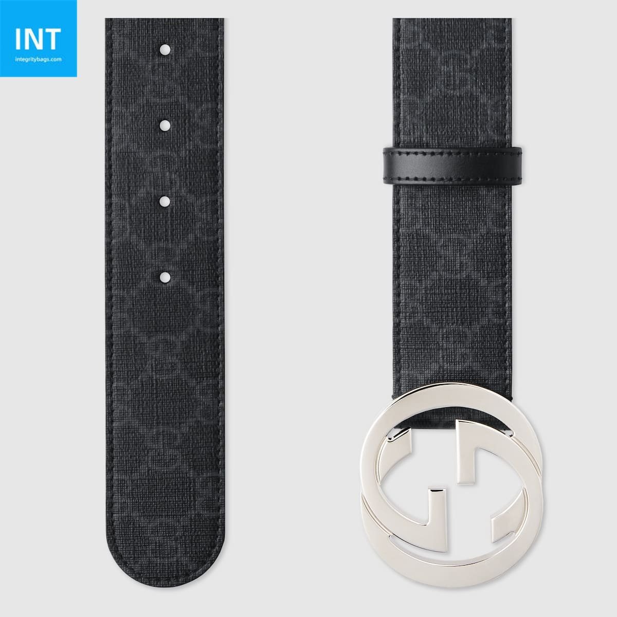 10.jpg GUCCI Belt with Interlocking G buckle - Image 1