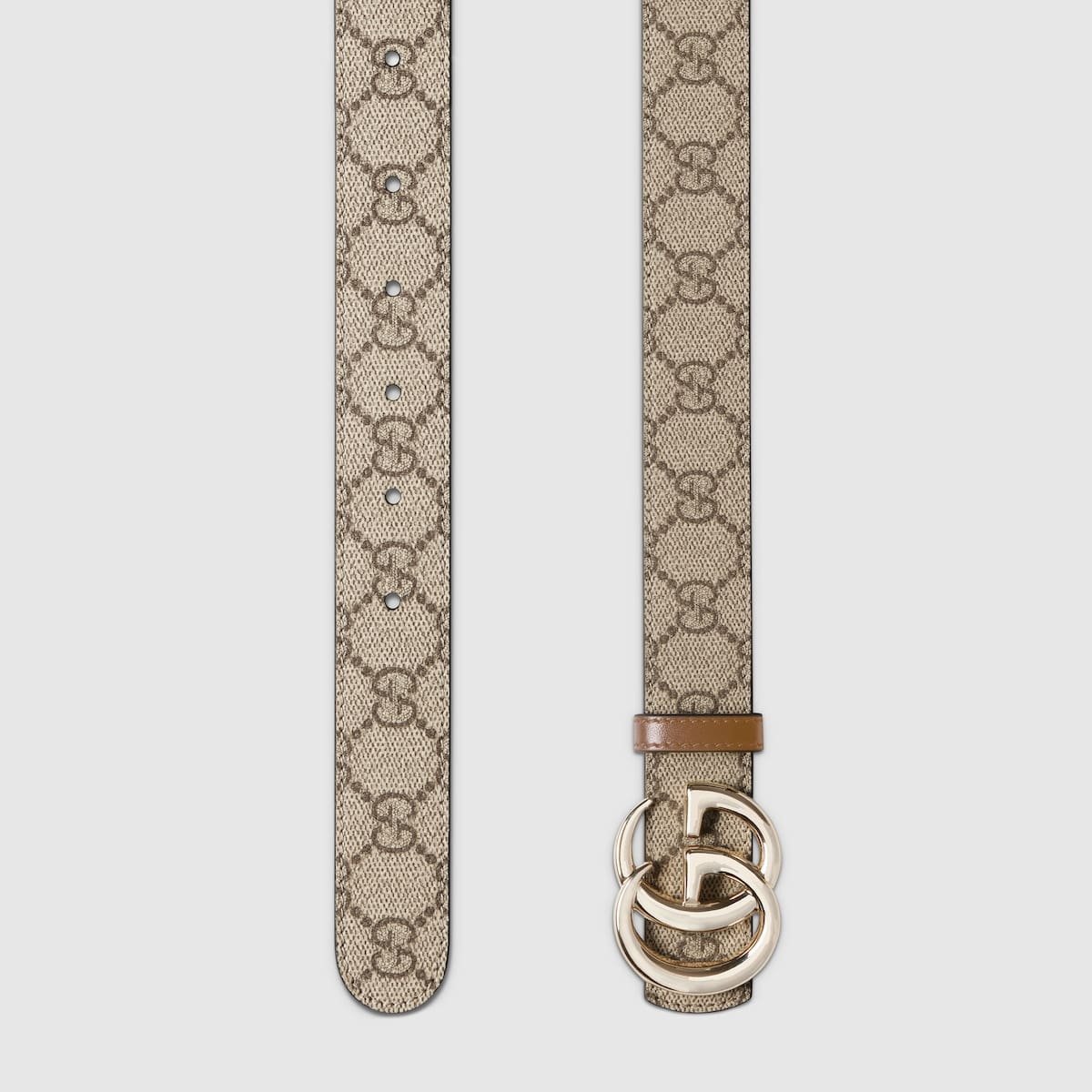 10002-40-1.jpg GUCCI Reversible GG Marmont belt - Image 1