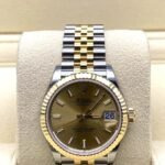 Rolex Datejust 31 278273 'Ladies' Yellow Gold Stainless Steel Champagne Dial