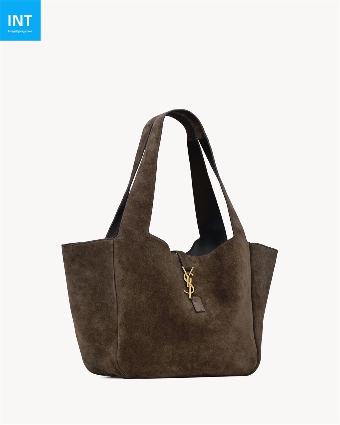 102cfd0ab78642b18b399e60eaaffcf6.jpg Saint Laurent LE 5 À 7 BEA in suede - Image 1