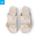 Louis Vuitton 1AHMT7 Bom Dia Flat Comfort Mule