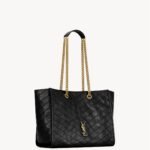 Saint Laurent NIKI shopping in vintage leather