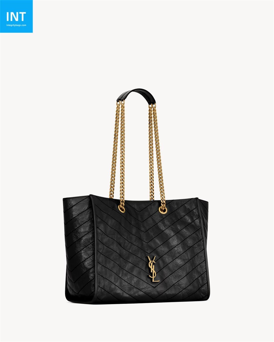 45cfbfe5c309e0685dfe9bcb4e331440.jpg Saint Laurent NIKI shopping in vintage leather - Image 1
