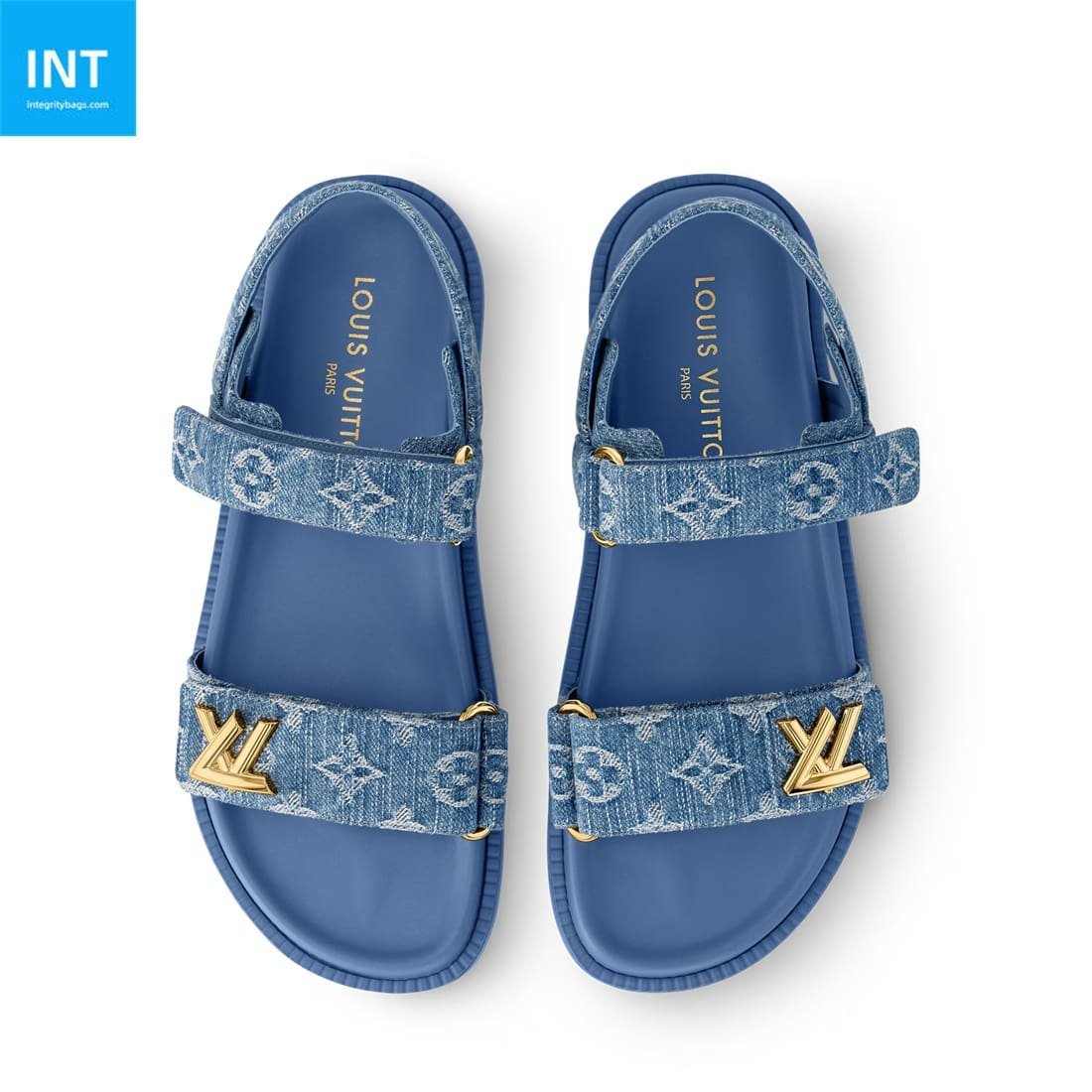 4bb7e52e6dc890082e6bc7929c73d2a4.jpg Louis Vuitton 1ADIDS LV Sunset Flat Comfort Sandal - Image 1