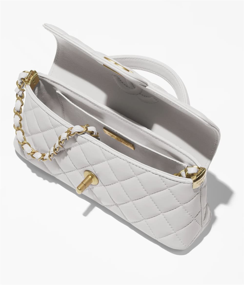 7449381767710457eca54689d1edcbb5.jpg Chanel Mini Flap Bag with Top Handle - Image 1