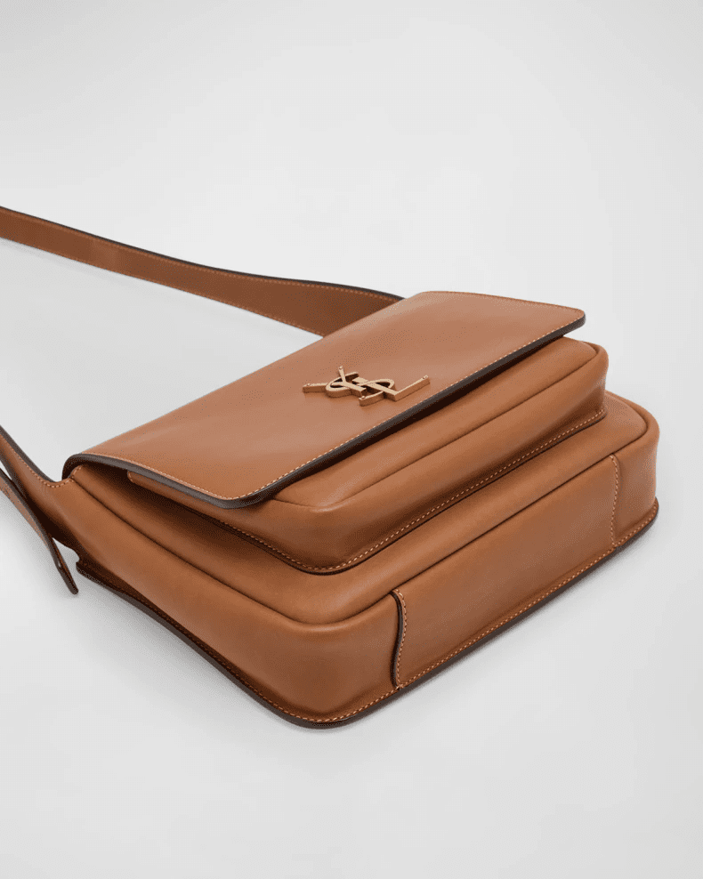 75ff23d6385d9f3bc7412cb859521435.png Saint Laurent Niki YSL Crossbody Bag in Vegetable Calf Leather - Image 1