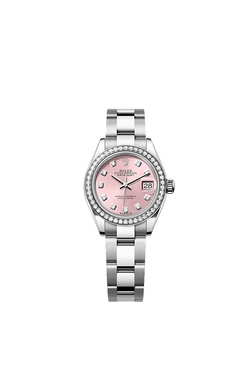 7ba7b8fc1ccde799cc2e0b11b7fac245.png Rolex Oyster Perpetual 31mm 1.50ct Diamonds Pink Dial Steel Automatic Watch - Image 1