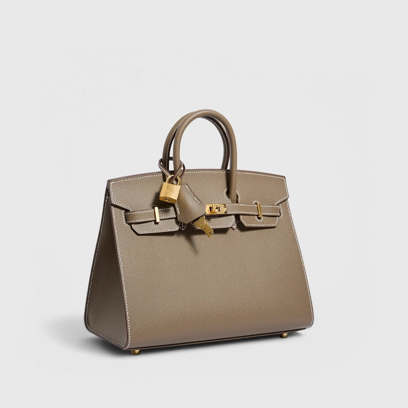 837uroVy-HermesBirkin25EpsomEtoupeSellierGoldHardware10b_16932a36-3c1b-4437-872b-4f26ceb600f9.jpg Hermès Birkin 25 Epsom Etoupe Sellier Gold Hardware - Image 1