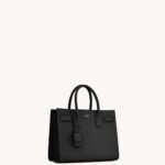 Saint Laurent SAC DE JOUR BABY bag in grained leather