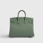 Hermès Birkin 25 Togo Vert Amande Gold Hardware Retourne