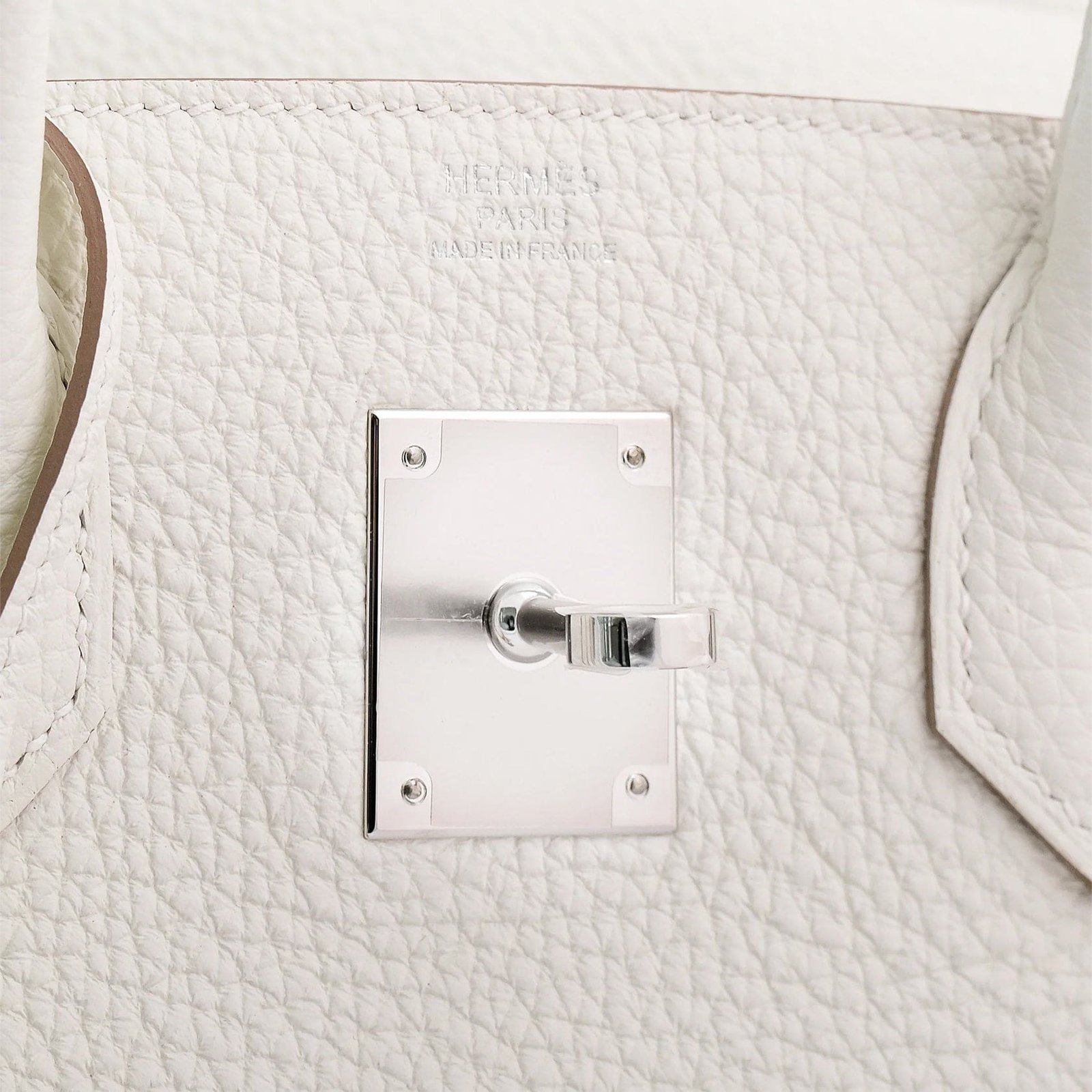 HermesBirkin30TogoMushroomPalladiumHardware140f.jpg Hermès Birkin 30 Togo Mushroom Palladium Hardware - Image 1