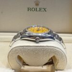 Rolex Oyster Perpetual 36 126000 Stainless Steel Yellow Dial