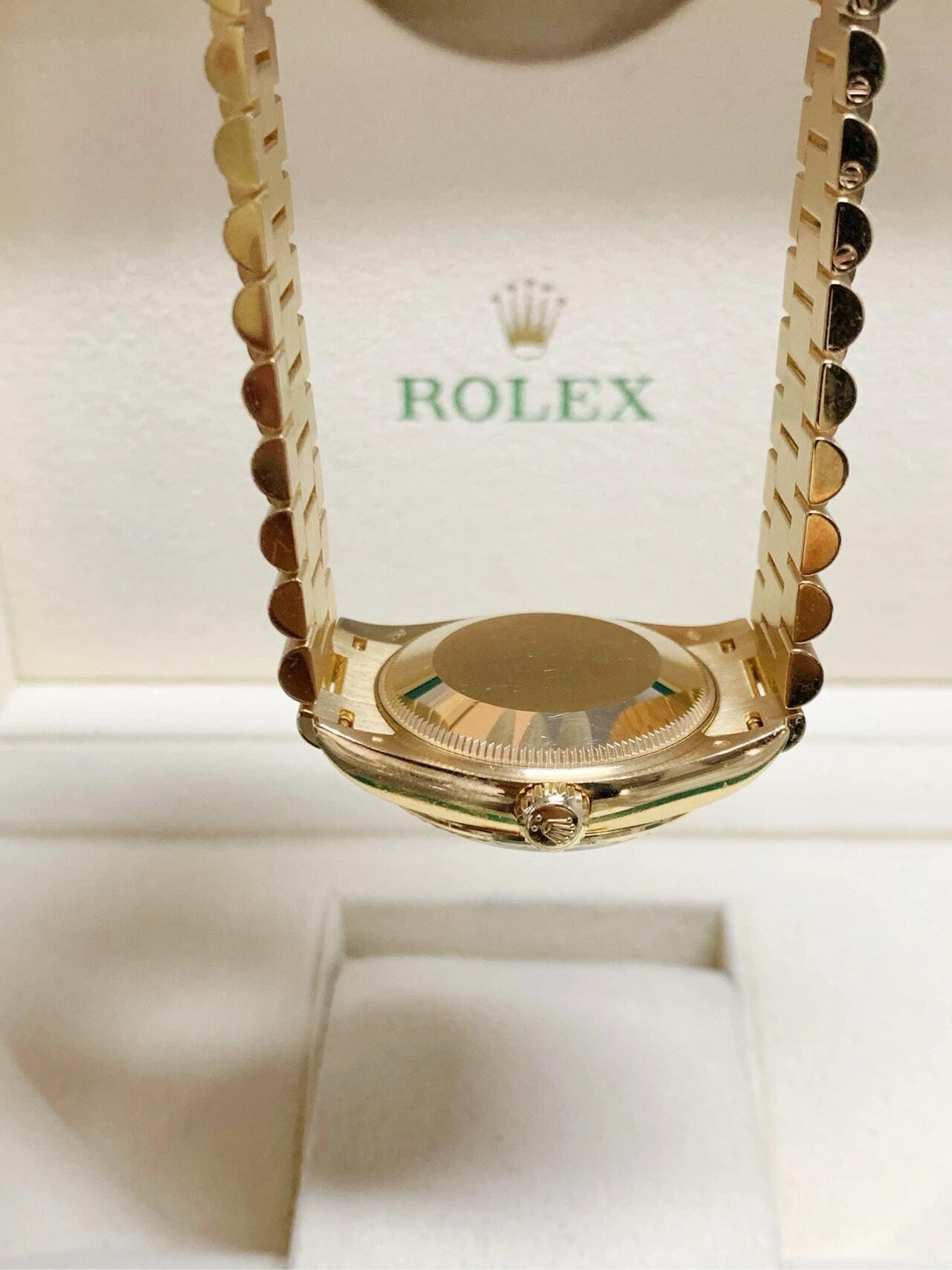 IMG_7914.jpg Rolex Datejust 31 278278 'Ladies' Yellow Gold Malachite Diamond Dial (2021) - Image 1