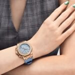 Audemars Piguet Royal Oak Offshore 26231OR.ZZ.A085CA.01 Chronograph Rose Gold Blue Dial Diamond Bezel (2023)