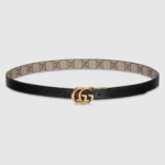 GUCCI Reversible GG Marmont thin belt