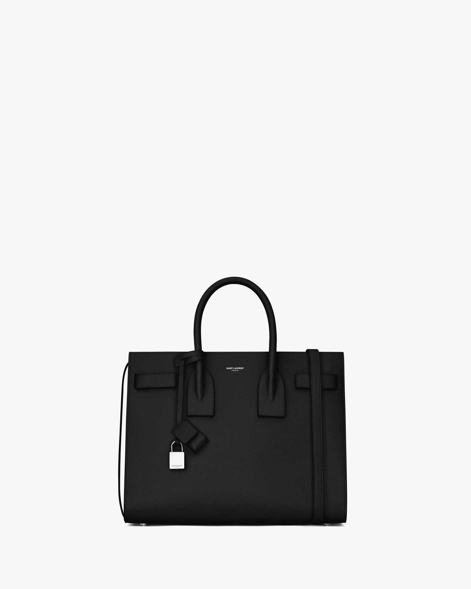 e5ca6e287b8160666c44c0b0c0997b06.png Saint Laurent Small SAC DE JOUR bag in grained leather - Image 1
