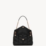 Saint Laurent PUFFER SMALL aus gestepptem Nappaleder