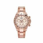 Rolex Daytona 116505 Rose Gold Ivory White Dial